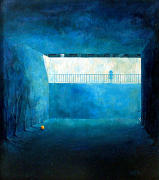 Czeslaw Gorski - Das Maedchen mit dem Springseil II - Ölgemälde